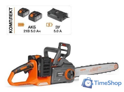 Аккумуляторная пила Daewoo Power DACS 1642Li Set (с 2-мя АКБ) - Изображение №1 — Интернет-магазин Time-Shop