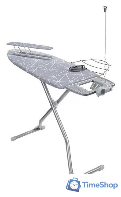 Гладильная доска Nika Тефлон НТ12/4 (линии на сером) - Изображение №1 — Интернет-магазин Time-Shop