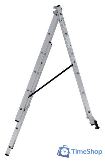Лестница-стремянка Новая высота NV 123 алюминиевая трёхсекционная 3x6 ступеней - Изображение №6 — Интернет-магазин Time-Shop