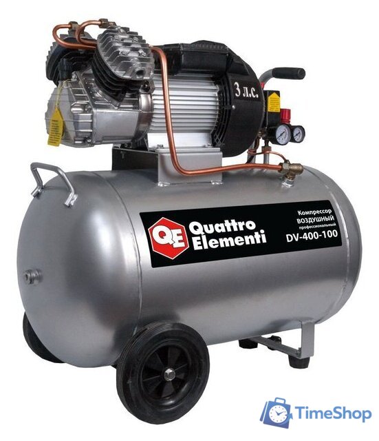 Компрессор Quattro Elementi DV-400-100 - Изображение №1 — Интернет-магазин Time-Shop