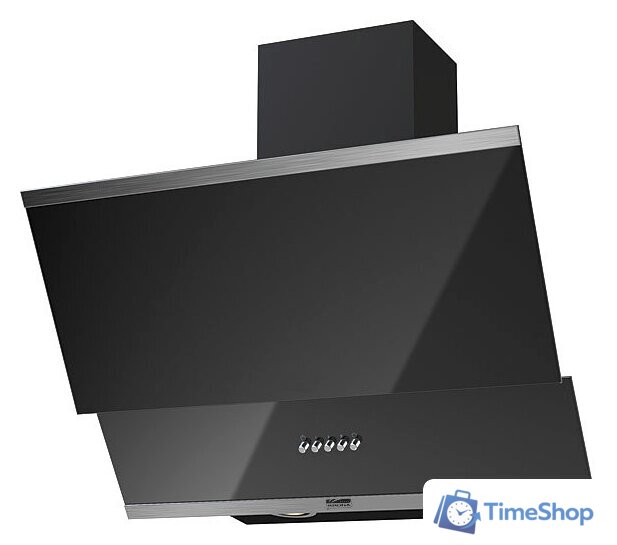 Кухонная вытяжка Krona Irida 600 Black Push Button - Изображение №1 — Интернет-магазин Time-Shop