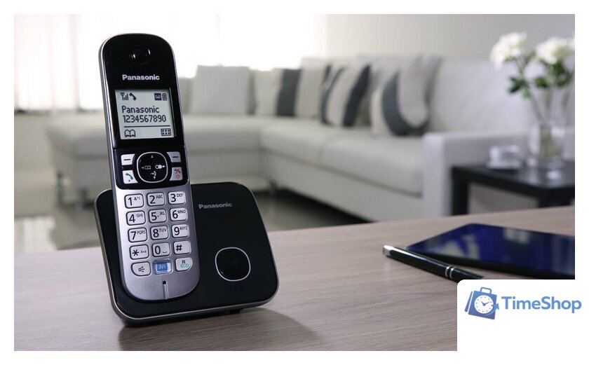 Радиотелефон Panasonic KX-TG6811RUB - Изображение №9 — Интернет-магазин Time-Shop