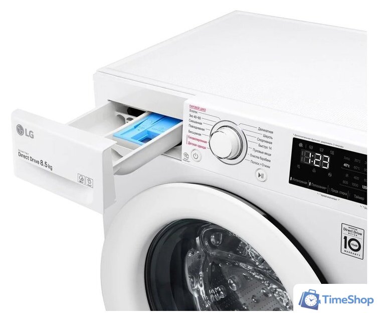 Стиральная машина LG F2V3GS3W - Изображение №4 — Интернет-магазин Time-Shop