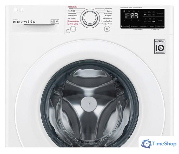 Стиральная машина LG F2V3GS3W - Изображение №5 — Интернет-магазин Time-Shop