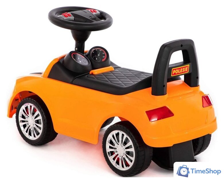 Каталка Полесье SuperCar №2 84569 (оранжевый) - Изображение №3 — Интернет-магазин Time-Shop
