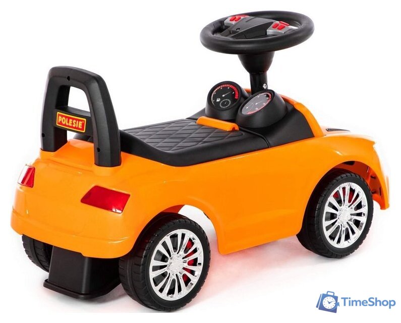 Каталка Полесье SuperCar №2 84569 (оранжевый) - Изображение №4 — Интернет-магазин Time-Shop