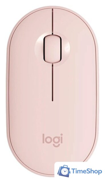 Мышь Logitech M350 Pebble (розовый) - Изображение №1 — Интернет-магазин Time-Shop
