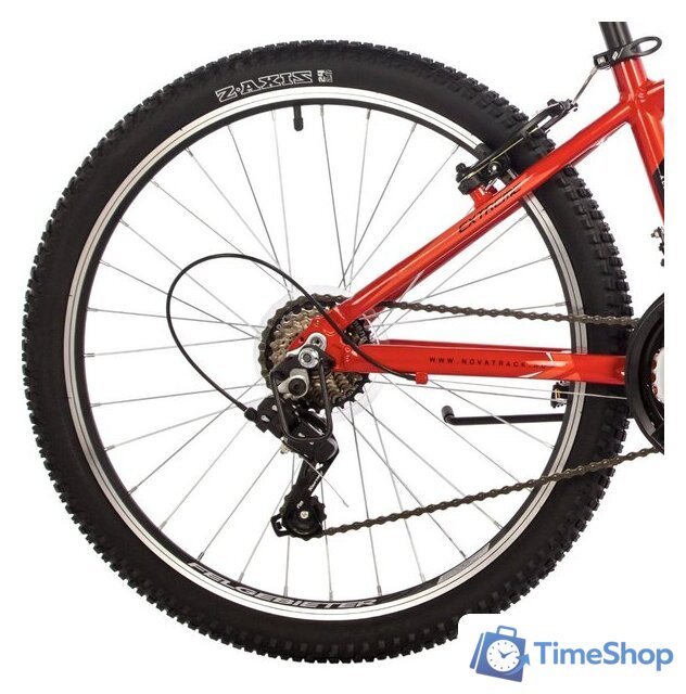 Велосипед Novatrack Extreme 21 V 2024 24AHV.EXTREME.11RD4 (красный) - Изображение №5 — Интернет-магазин Time-Shop