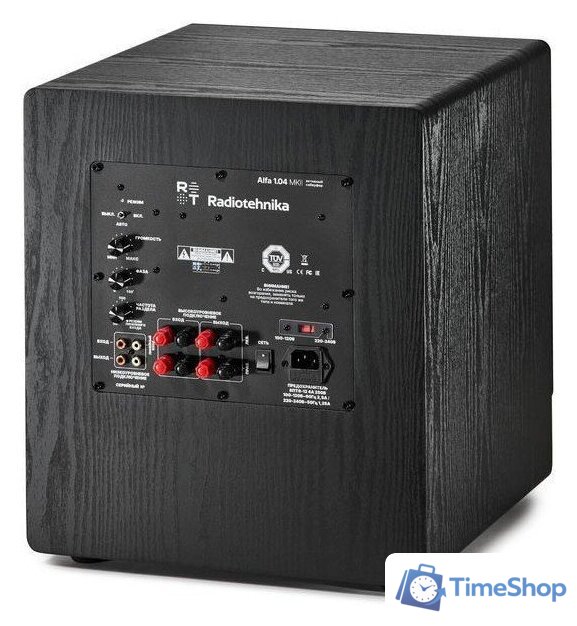 Проводной сабвуфер Radiotehnika Alfa 1.04 MKII - Изображение №3 — Интернет-магазин Time-Shop