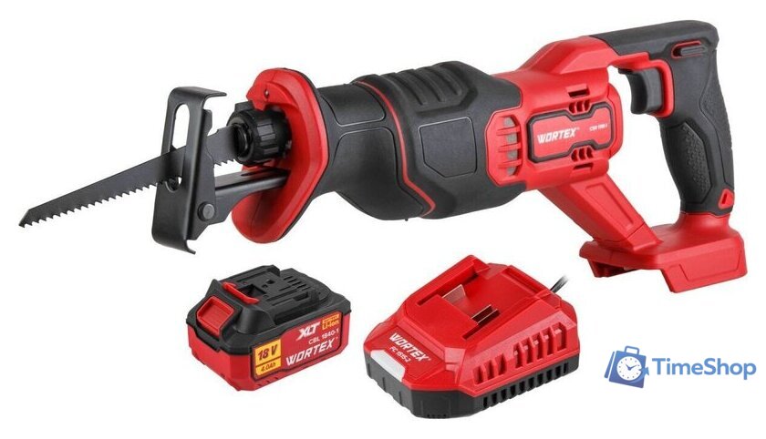 Сабельная пила Wortex CSR 1118-1 ALL1 XLT Set 2335046 (с 1-им АКБ) - Изображение №1 — Интернет-магазин Time-Shop