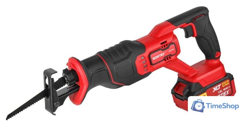 Сабельная пила Wortex CSR 1118-1 ALL1 XLT Set 2335046 (с 1-им АКБ) - Изображение №9 — Интернет-магазин Time-Shop
