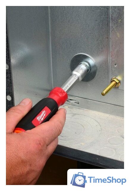 Торцевая отвертка для гаек Milwaukee Hollowcore Hex 12 мм 48-22-2537 - Изображение №4 — Интернет-магазин Time-Shop