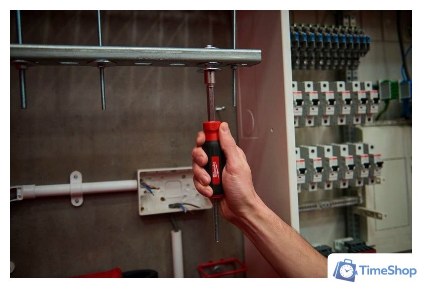 Торцевая отвертка для гаек Milwaukee Hollowcore Hex 12 мм 48-22-2537 - Изображение №7 — Интернет-магазин Time-Shop