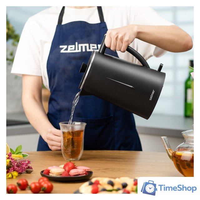 Электрический чайник Zelmer ZCK8020B - Изображение №7 — Интернет-магазин Time-Shop