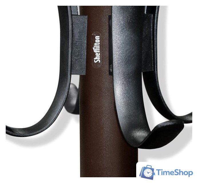Вешалка для одежды Sheffilton SHT-CR15 986267 (коричневый/черный муар) - Изображение №3 — Интернет-магазин Time-Shop