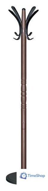 Вешалка для одежды Sheffilton SHT-CR15 986267 (коричневый/черный муар) - Изображение №1 — Интернет-магазин Time-Shop