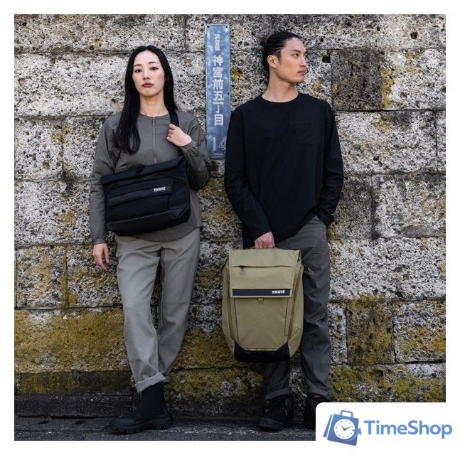 Городской рюкзак Thule Paramount Backpack 27L PARABP3216SG 3205015 (зеленый) - Изображение №5 — Интернет-магазин Time-Shop