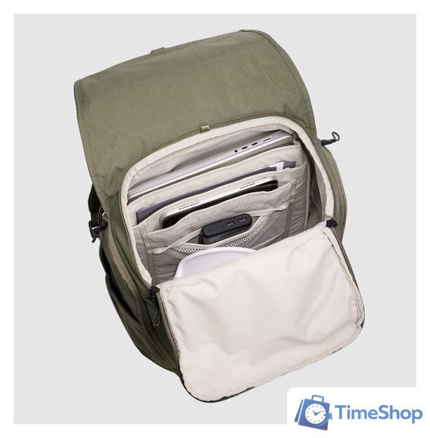 Городской рюкзак Thule Paramount Backpack 27L PARABP3216SG 3205015 (зеленый) - Изображение №3 — Интернет-магазин Time-Shop