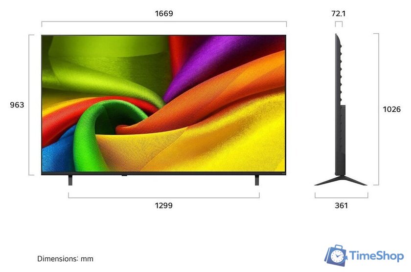 Телевизор LG NANO 4K UHD AI NU90 75NU900B6LA - Изображение №5 — Интернет-магазин Time-Shop