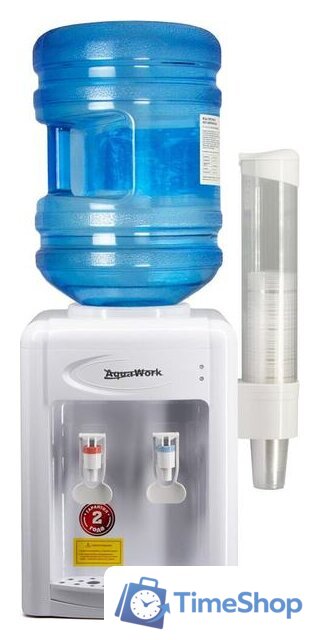 Кулер для воды AquaWork 0.7-TDR (белый) - Изображение №6 — Интернет-магазин Time-Shop