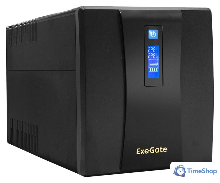 Источник бесперебойного питания ExeGate SpecialPro Smart LLB-1500.LCD.AVR.4SH.USB EP212520RUS - Изображение №1 — Интернет-магазин Time-Shop