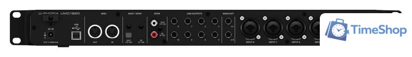 Аудиоинтерфейс Behringer U-Phoria UMC1820 - Изображение №4 — Интернет-магазин Time-Shop