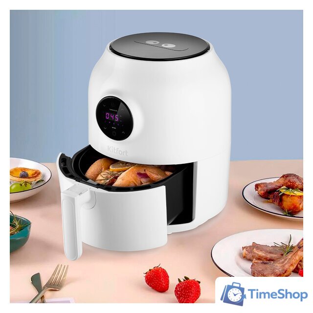 Аэрогриль (аэрофритюрница) Kitfort KT-2235 - Изображение №2 — Интернет-магазин Time-Shop