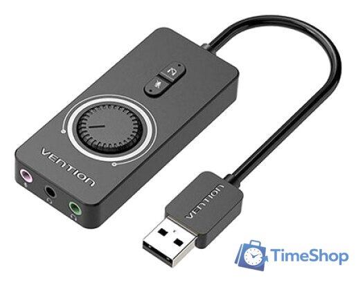 USB аудиоадаптер Vention CDRBB - Изображение №1 — Интернет-магазин Time-Shop