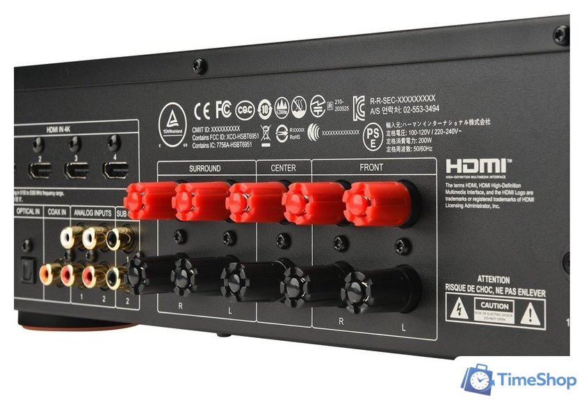 AV ресивер JBL MA310 (черный) - Изображение №6 — Интернет-магазин Time-Shop