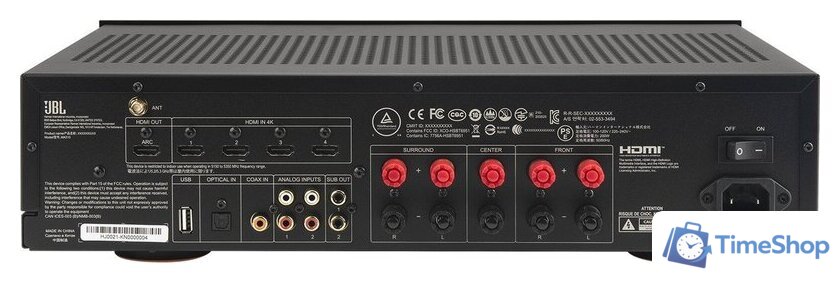 AV ресивер JBL MA310 (черный) - Изображение №5 — Интернет-магазин Time-Shop