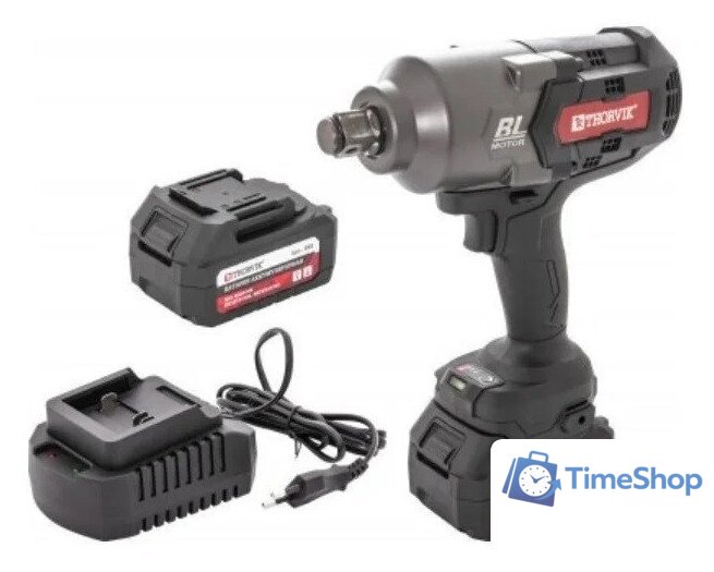 Гайковерт Thorvik BBIW121700 (с 2-мя АКБ, кейс) - Изображение №1 — Интернет-магазин Time-Shop