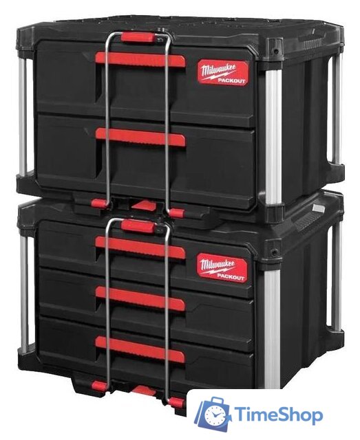 Ящик для инструментов Milwaukee Packout 3 Drawer Tool Box 4932472130 - Изображение №10 — Интернет-магазин Time-Shop