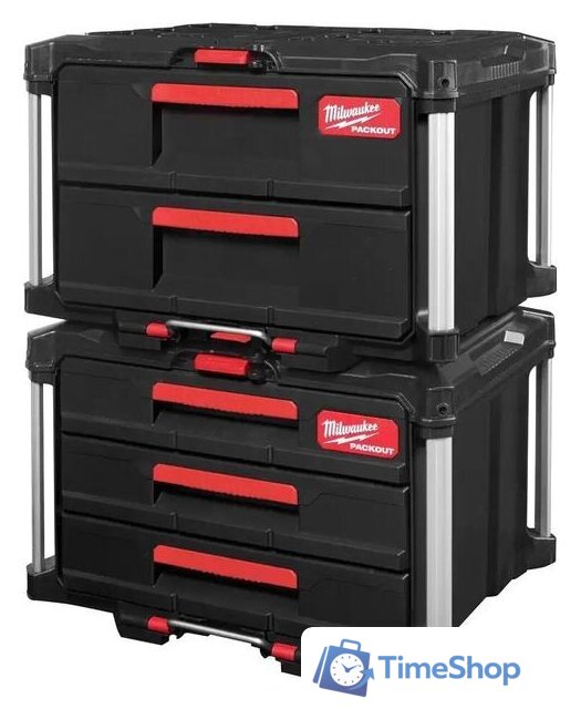 Ящик для инструментов Milwaukee Packout 3 Drawer Tool Box 4932472130 - Изображение №11 — Интернет-магазин Time-Shop