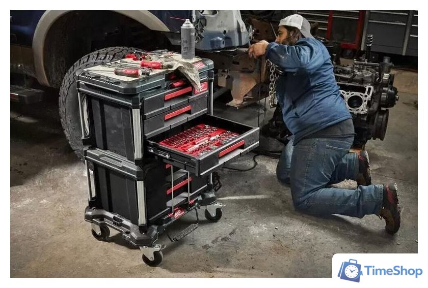 Ящик для инструментов Milwaukee Packout 3 Drawer Tool Box 4932472130 - Изображение №13 — Интернет-магазин Time-Shop