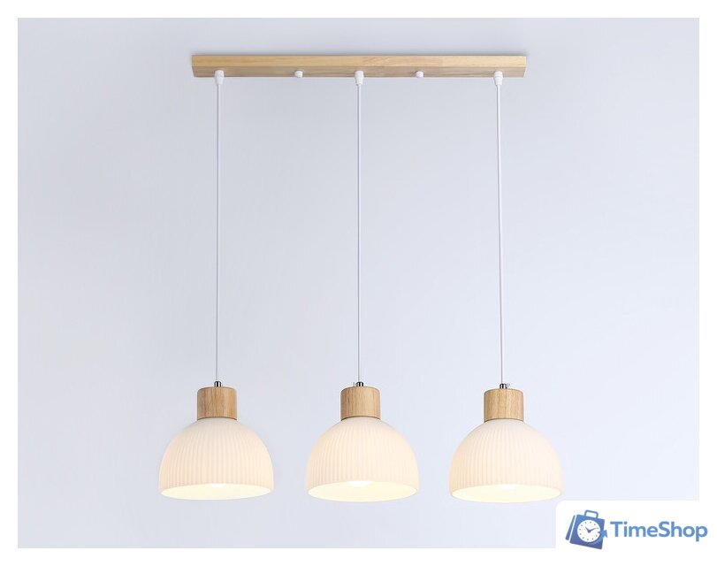 Подвесная люстра Ambrella light TR83135/3 LW/FR - Изображение №1 — Интернет-магазин Time-Shop