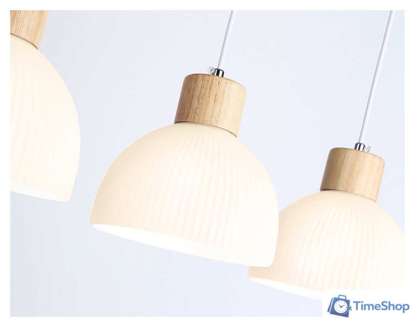Подвесная люстра Ambrella light TR83135/3 LW/FR - Изображение №5 — Интернет-магазин Time-Shop