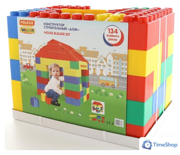 Конструктор Полесье 37473 Дом - Изображение №2 — Интернет-магазин Time-Shop