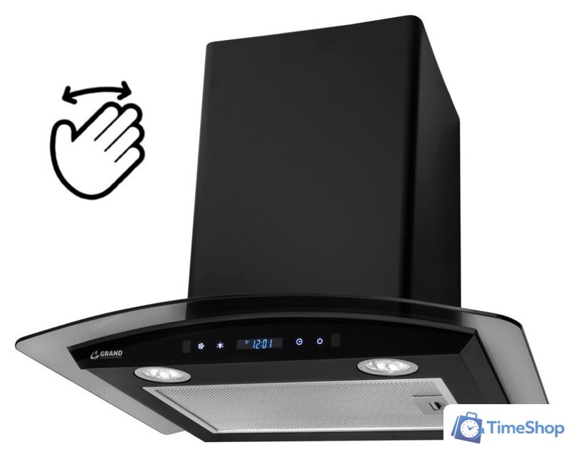Кухонная вытяжка Grand Blagnac GC 60 (черный) - Изображение №1 — Интернет-магазин Time-Shop