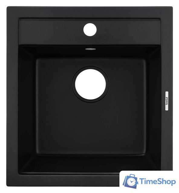 Кухонная мойка ZorG Como 46 (черный оникс) - Изображение №1 — Интернет-магазин Time-Shop