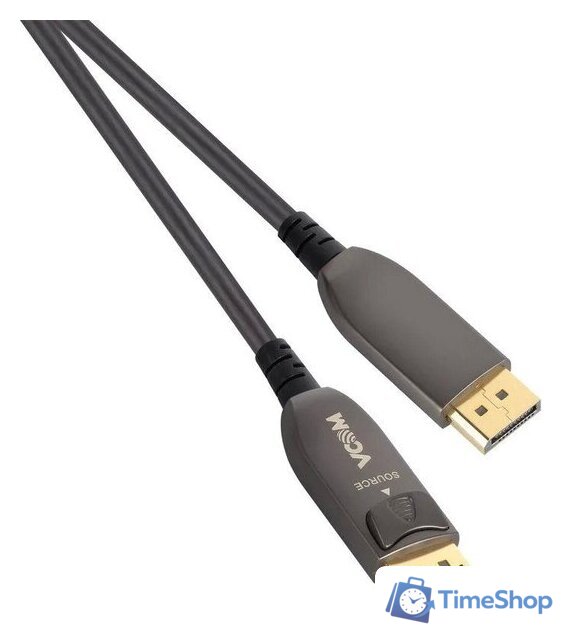 Кабель VCOM D3751-10M DisplayPort - DisplayPort (10 м, черный) - Изображение №4 — Интернет-магазин Time-Shop