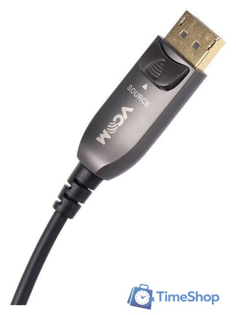 Кабель VCOM D3751-10M DisplayPort - DisplayPort (10 м, черный) - Изображение №5 — Интернет-магазин Time-Shop