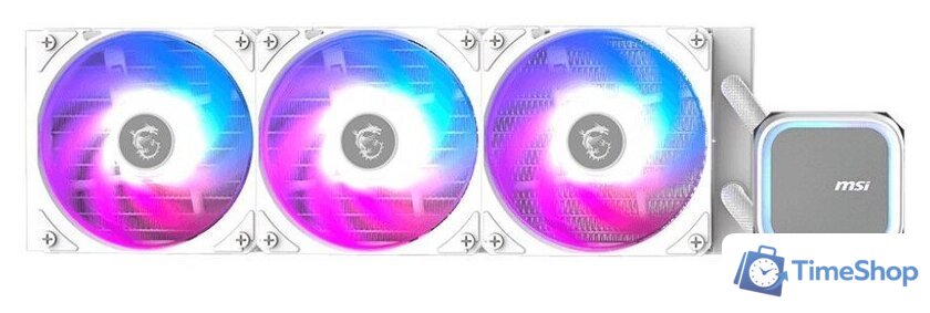 Система жидкостного охлаждения для процессора MSI MAG CoreLiquid A13 360 (белый) - Изображение №1 — Интернет-магазин Time-Shop