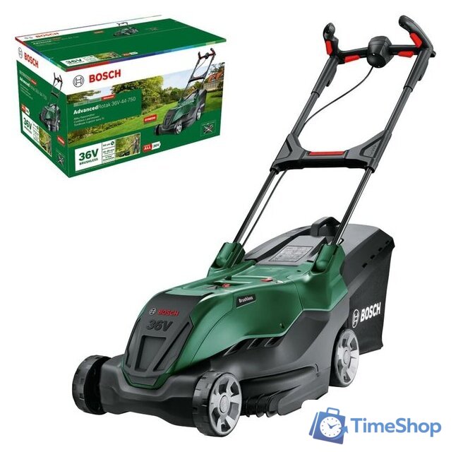 Газонокосилка Bosch AdvancedRotak 36V-44-750 06008B9G00 (без АКБ) - Изображение №1 — Интернет-магазин Time-Shop