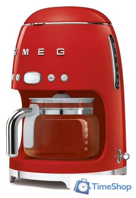 Капельная кофеварка Smeg DCF02RDEU - Изображение №3 — Интернет-магазин Time-Shop