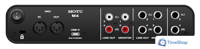Аудиоинтерфейс MOTU M4 - Изображение №4 — Интернет-магазин Time-Shop