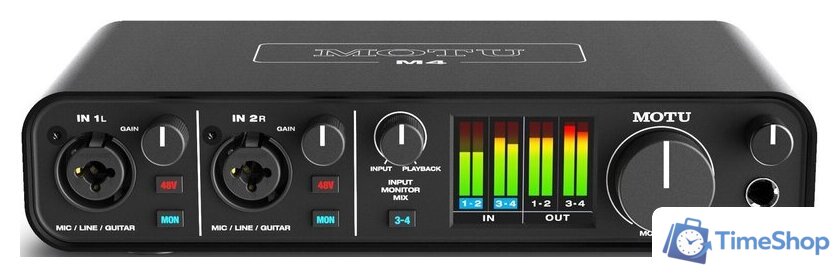 Аудиоинтерфейс MOTU M4 - Изображение №3 — Интернет-магазин Time-Shop