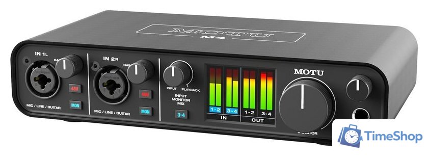 Аудиоинтерфейс MOTU M4 - Изображение №2 — Интернет-магазин Time-Shop