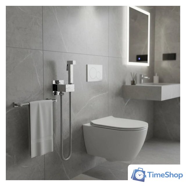 Унитаз напольный Lauter W246 2110246 + гигиенический душ Rainix 21LT7711CH (горизонтальный выпуск) - Изображение №23 — Интернет-магазин Time-Shop