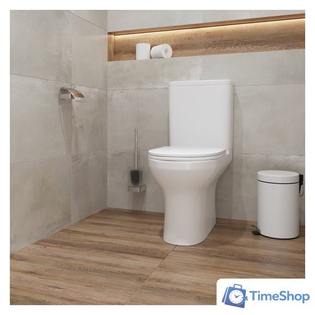 Унитаз напольный Lauter W246 2110246 + гигиенический душ Rainix 21LT7711CH (горизонтальный выпуск) - Изображение №22 — Интернет-магазин Time-Shop