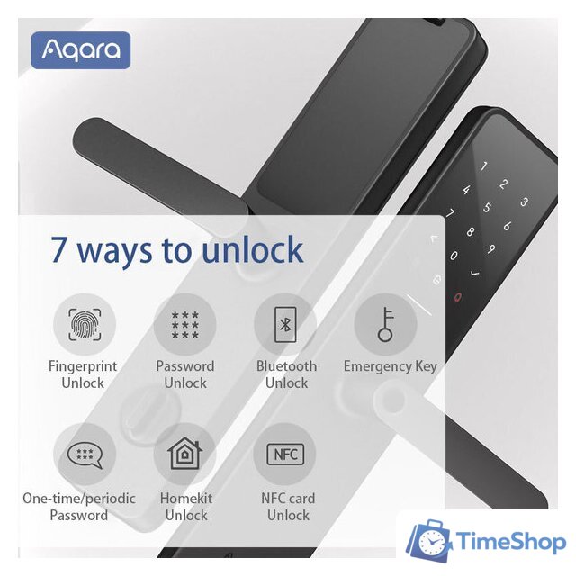 Дверной замок Aqara Door Lock A100 Zigbee ZNMS02ES - Изображение №3 — Интернет-магазин Time-Shop